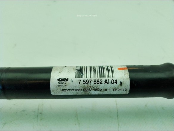 33208680348 PALIER TRA DER BMW 1 (F21)|Desguaces La Cabaña