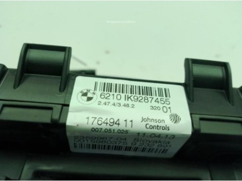 62109350112, 62109287455 CUADRO INSTRUMENTOS BMW 1 (F21)|Desguaces La Cabaña