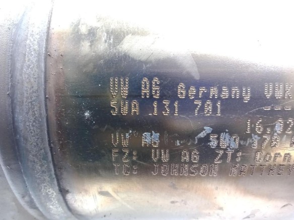 5WA131701  CATALIZADOR / FAP SKODA SUPERB III Ranchera familiar (3V5) |Desguaces La Cabaña