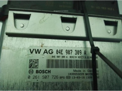 04E906016H, 04E907309A CENTRALITA MOTOR SEAT LEON (5F1)|Desguaces La Cabaña