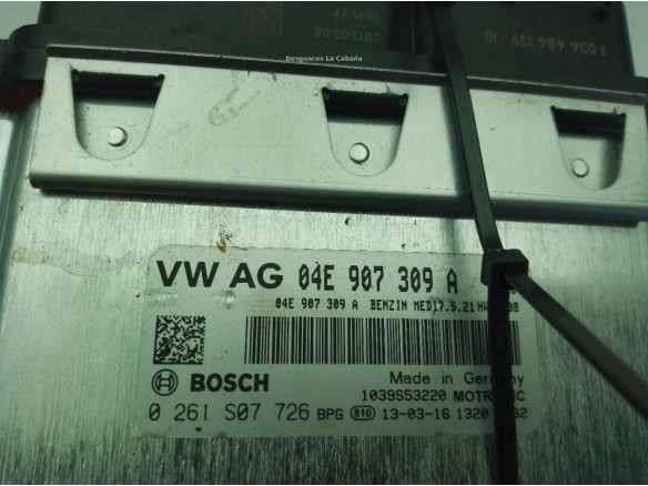 04E906016H, 04E907309A CENTRALITA MOTOR SEAT LEON (5F1)|Desguaces La Cabaña