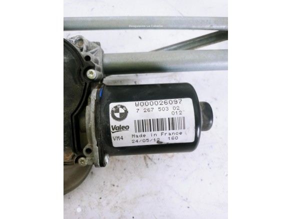726750302 MOTOR LIMPIAPARABRISAS DEL BMW 3 (F30, F80) |Desguaces La Cabaña