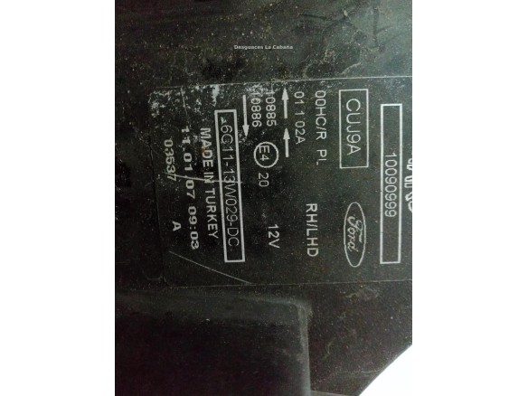 1537773 FARO DERECHO FORD TRANSIT Caja/Chasis (FM_ _, FN_ _)|Desguaces La Cabaña