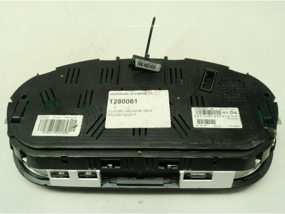 RNI248109291R CUADRO INSTRUMENTOS RENAULT MEGANE III Fastback (BZ0_)|Desguaces La Cabaña