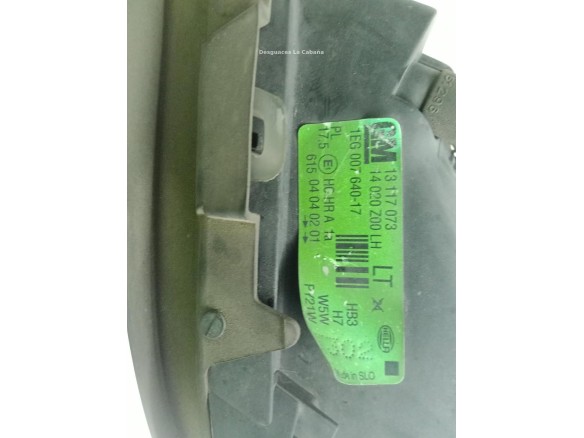 93175368 FARO IZQUIERDO OPEL ASTRA G Fastback (T98)|Desguaces La Cabaña