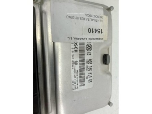 038906019GS,0281010940, CENTRALITA MOTOR VW PASSAT (3B2)|Desguaces La Cabaña