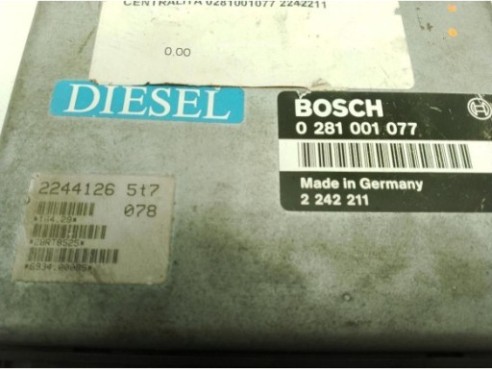 0281001077,2242211, CENTRALITA MOTOR BMW 5 (E34)|Desguaces La Cabaña