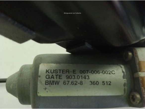 51348159833, 67628360512 ELEVALUNAS PUERTA LAT TRA IZQ BMW 5 (E39)|Desguaces La Cabaña