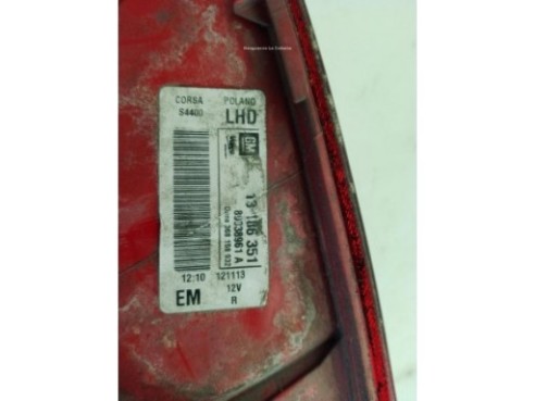 13186351 PILOTO TRA DER EXT OPEL CORSA D Van (S07)|Desguaces La Cabaña