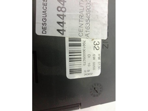 A1635459032, CENTRALITA MOTOR MERCEDES BENZ CLASE M (W163)|Desguaces La Cabaña