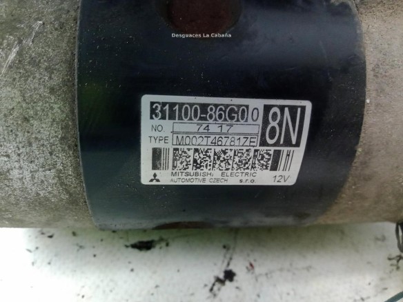3110086G00 ARRANQUE SUZUKI IGNIS II (MH)|Desguaces La Cabaña