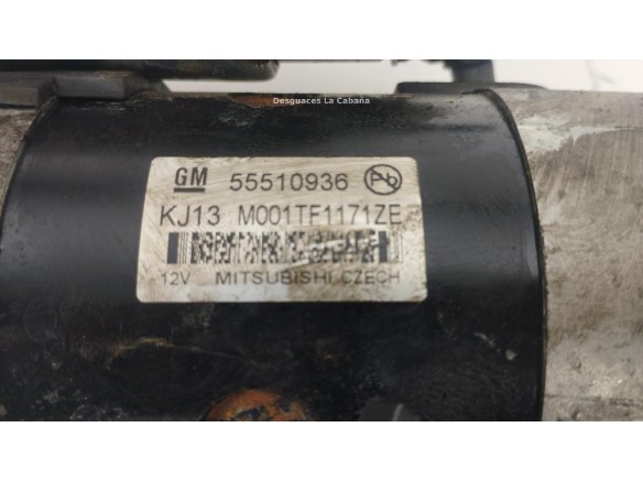 55510936 ARRANQUE OPEL INSIGNIA B Grand Sport (Z18)|Desguaces La Cabaña