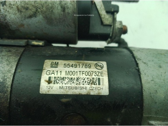55503481 ARRANQUE OPEL ASTRA K (B16)|Desguaces La Cabaña