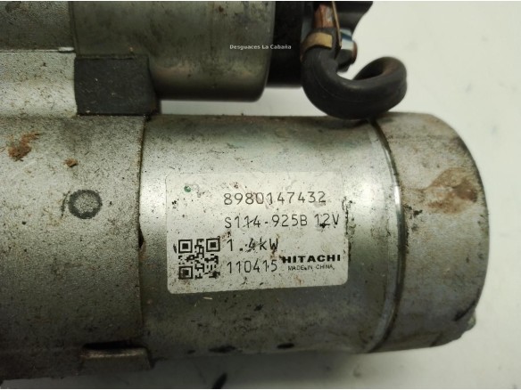 8980147432 ARRANQUE OPEL ASTRA J (P10)|Desguaces La Cabaña