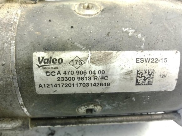 233009813R ARRANQUE NISSAN NV400 Autobús (X62, X62B)|Desguaces La Cabaña