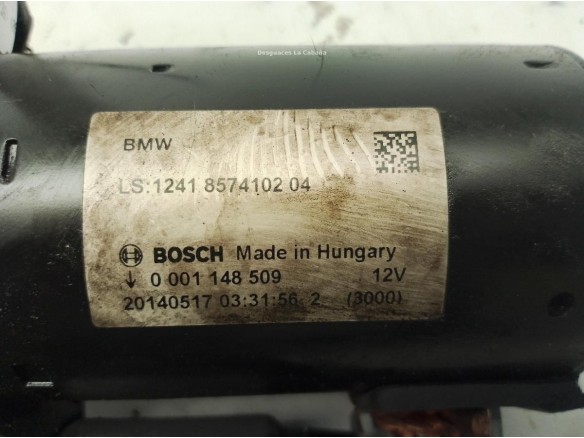 8574102 ARRANQUE BMW 4 Gran Coupe (F36)|Desguaces La Cabaña