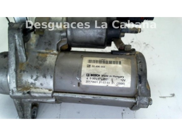 55496055 ARRANQUE OPEL ASTRA K Sports Tourer (B16)|Desguaces La Cabaña