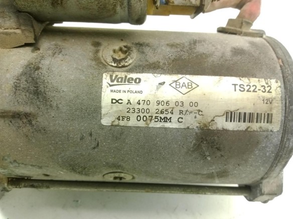 233002654R ARRANQUE NISSAN NV400 Furgón (X62, X62B)|Desguaces La Cabaña
