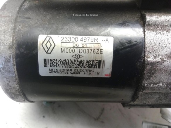 233004979R ARRANQUE NISSAN JUKE (F15)|Desguaces La Cabaña