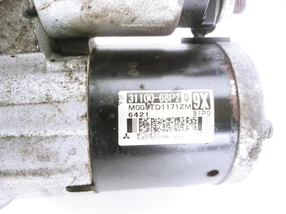 3110068P2 ARRANQUE SUZUKI BALENO (FW, EW)|Desguaces La Cabaña
