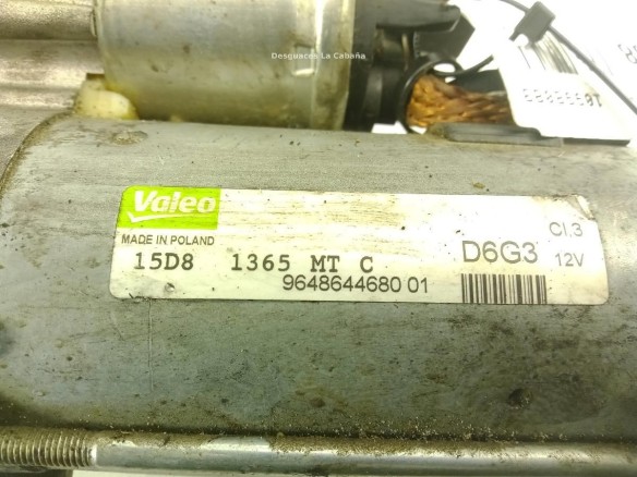 9648644680 ARRANQUE CITROEN C3 I (FC_)|Desguaces La Cabaña