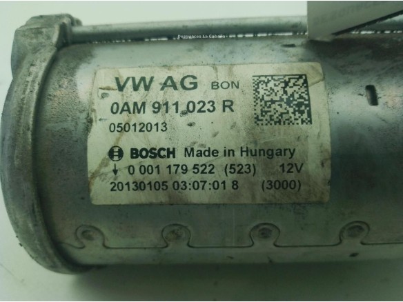 0AM911023R ARRANQUE VW GOLF VII (5G1, BQ1, BE1, BE2)|Desguaces La Cabaña