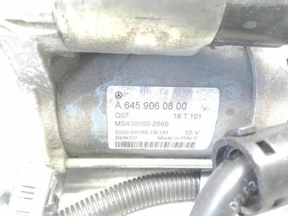 A6459060800 ARRANQUE MERCEDES BENZ CLASE GLA (X156)|Desguaces La Cabaña