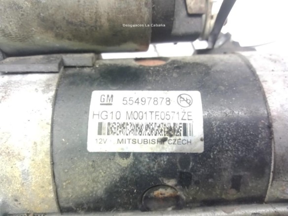 55497878 ARRANQUE OPEL INSIGNIA B Grand Sport (Z18)|Desguaces La Cabaña