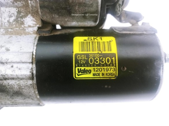 3610003301 ARRANQUE KIA RIO III (UB)|Desguaces La Cabaña