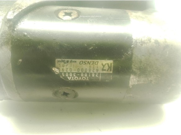 2810030050, ARRANQUE TOYOTA LAND CRUISER PRADO (_J12_)|Desguaces La Cabaña