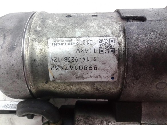 8980147432 ARRANQUE OPEL ASTRA J (P10)|Desguaces La Cabaña