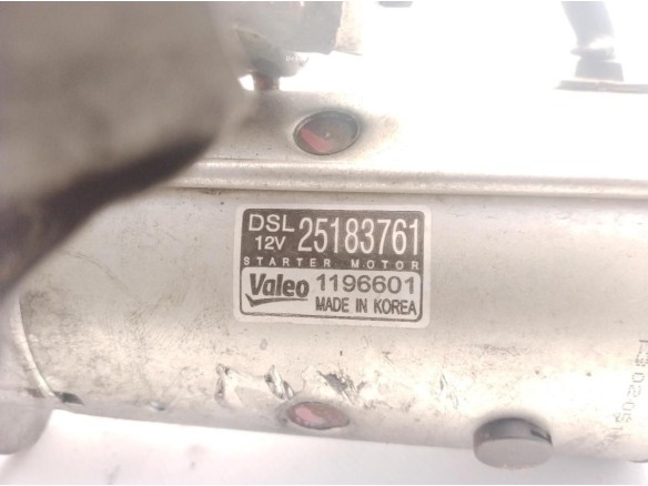 251483761 ARRANQUE CHEVROLET CRUZE Fastback (J305)|Desguaces La Cabaña