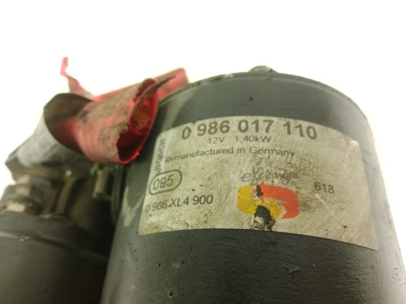 0986017110 ARRANQUE BMW X3 (E83)|Desguaces La Cabaña