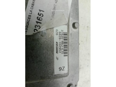 37820RBJA65, CENTRALITA MOTOR HONDA INSIGHT (ZE_)|Desguaces La Cabaña