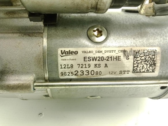 9825233080 ARRANQUE CITROEN C4 SPACETOURER|Desguaces La Cabaña