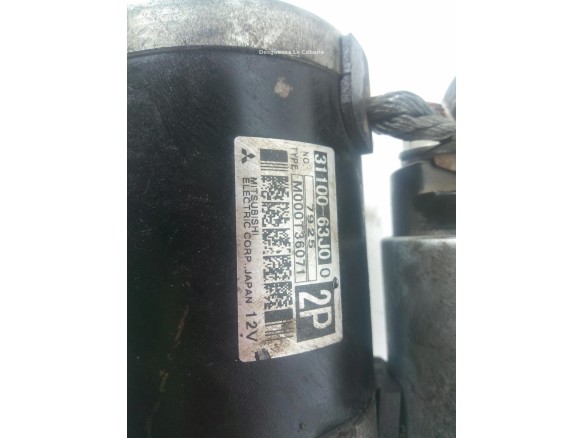 3110063J0 ARRANQUE SUZUKI JIMNY Todo terreno, cerrada (SN)|Desguaces La Cabaña