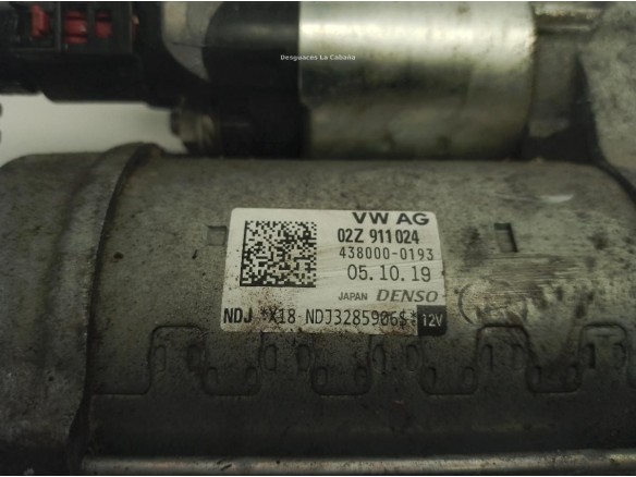 02Z911024 ARRANQUE VW POLO (AW1, BZ1)|Desguaces La Cabaña