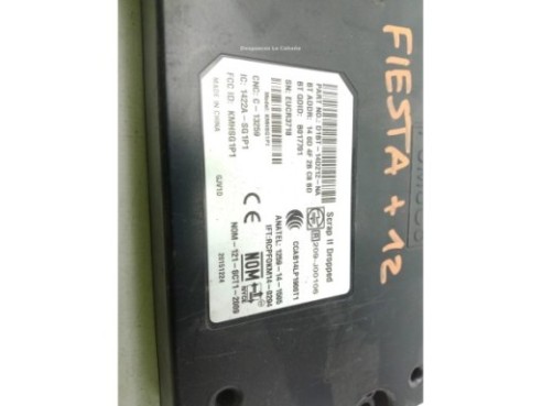  D1BT14D212NA CENTRALITA INTERFACE FORD FIESTA VI|Desguaces La Cabaña