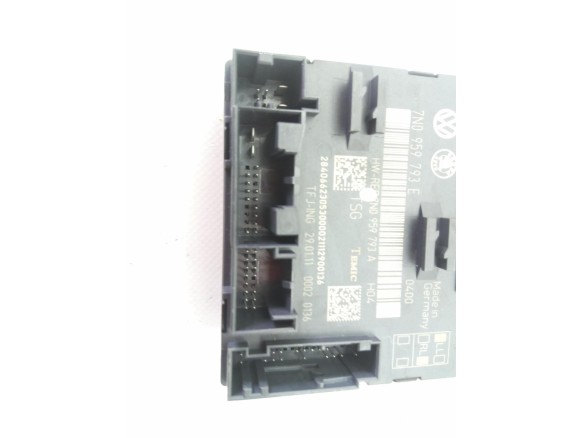 7N0959793E MODULO ELECTRONICO 5 VW SHARAN (7N1, 7N2) |Desguaces La Cabaña