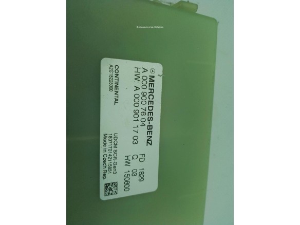 A0009007604 MODULO ELECTRONICO MERCEDES BENZ CLASE A (W177)|Desguaces La Cabaña