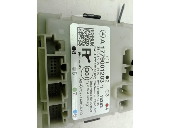  A1779001203 MODULO ELECTRONICO MERCEDES BENZ CLASE A (W177)|Desguaces La Cabaña