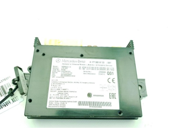 A1779009703 MODULO ELECTRONICO MERCEDES BENZ CLASE A (W177)|Desguaces La Cabaña