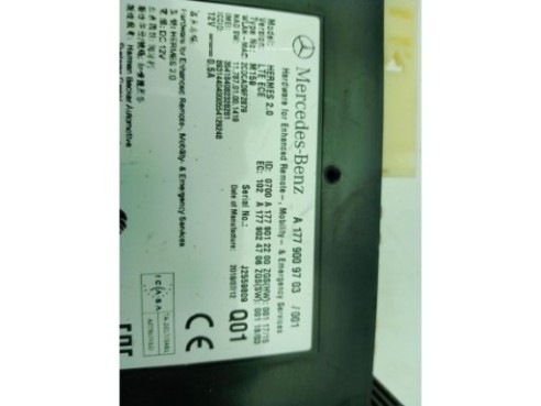 A1779009703 MODULO ELECTRONICO MERCEDES BENZ CLASE A (W177)|Desguaces La Cabaña