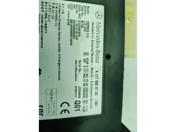 A1779009703 MODULO ELECTRONICO MERCEDES BENZ CLASE A (W177)|Desguaces La Cabaña