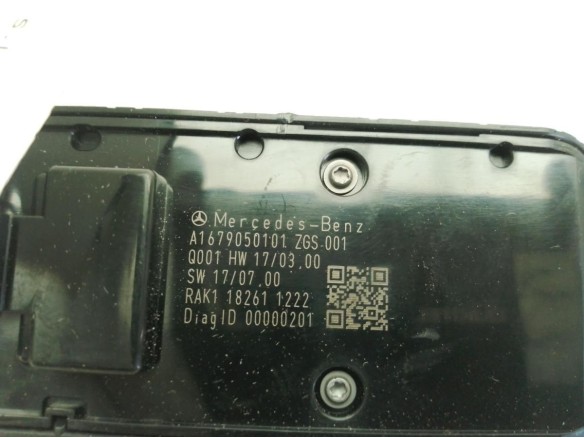 A1679050101 MANDO ELEVALUNAS PUERTA LAT DEL IZQ MERCEDES BENZ CLASE A (W177)|Desguaces La Cabaña