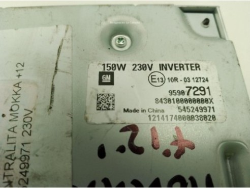 545249971 CENTRALITA MOTOR OPEL MOKKA / MOKKA X (J13)|Desguaces La Cabaña