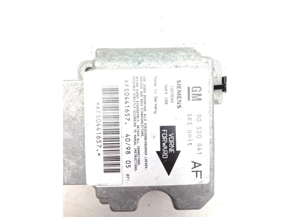 09520841AF, CENTRALITA AIRBAG OPEL ASTRA G Fastback (T98) |Desguaces La Cabaña