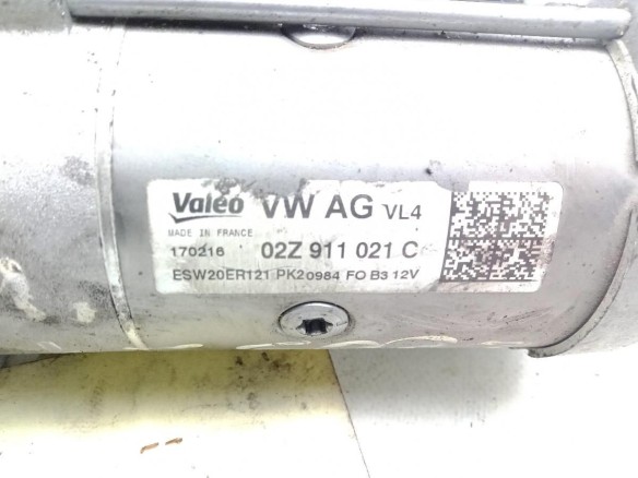 02Z911021C ARRANQUE VW POLO (6R1, 6C1)|Desguaces La Cabaña