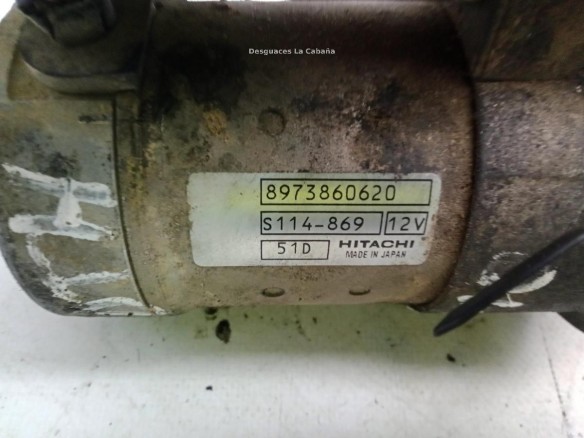 8973860620,S114869, ARRANQUE OPEL ASTRA H (A04)|Desguaces La Cabaña
