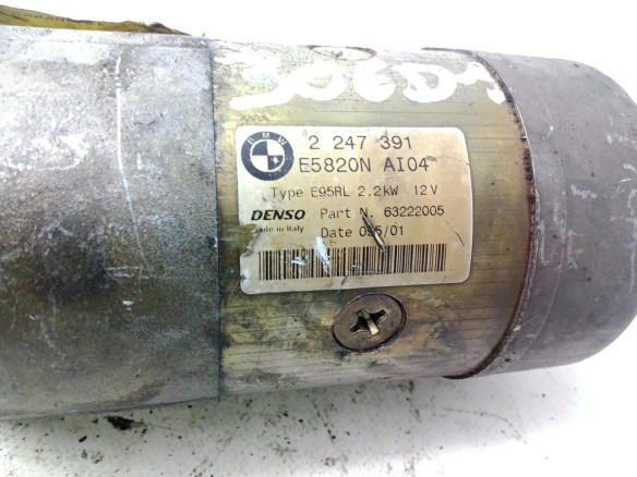 2247391,63222005, ARRANQUE BMW 5 (E39)|Desguaces La Cabaña
